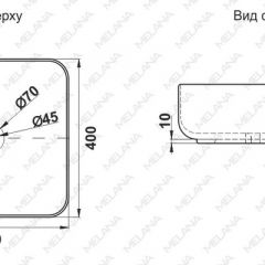 Раковина MELANA MLN-78110 в Нижневартовске - nizhnevartovsk.mebel24.online | фото 2