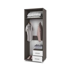 ЕВА Шкаф 2-х дверный Е24 в Нижневартовске - nizhnevartovsk.mebel24.online | фото 2