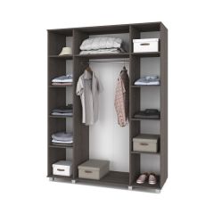 ЕВА Шкаф 4-х дверный Е40 в Нижневартовске - nizhnevartovsk.mebel24.online | фото 2