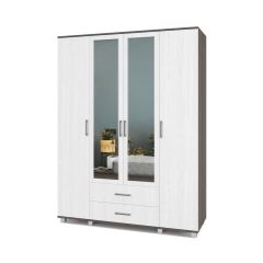 ЕВА Шкаф 4-х дверный Е43 в Нижневартовске - nizhnevartovsk.mebel24.online | фото