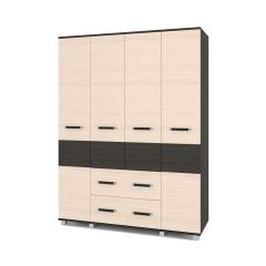 ВИОРА Шкаф 4-х дверный В43 в Нижневартовске - nizhnevartovsk.mebel24.online | фото 3
