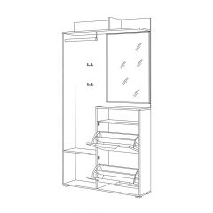 Шкаф комбинированный 10.13 Темпо в Нижневартовске - nizhnevartovsk.mebel24.online | фото 8