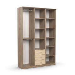 Шкаф комбинированный Дуэт Люкс с зеркалом в Нижневартовске - nizhnevartovsk.mebel24.online | фото 9