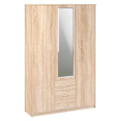 Шкаф комбинированный Дуэт Люкс с зеркалом в Нижневартовске - nizhnevartovsk.mebel24.online | фото 4