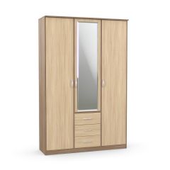 Шкаф комбинированный Дуэт Люкс с зеркалом в Нижневартовске - nizhnevartovsk.mebel24.online | фото 8