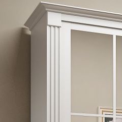 Шкаф-купе 1500 серии NEW CLASSIC K4+K4+B2+PL4 (2 ящика+F обр. штанга) профиль «Капучино» в Нижневартовске - nizhnevartovsk.mebel24.online | фото 4