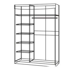 Шкаф-купе 1600 без зеркала "Мария-Луиза 6.16" в Нижневартовске - nizhnevartovsk.mebel24.online | фото 4