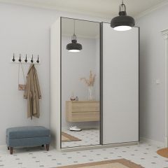Шкаф-купе 1600 серии SOFT D1+D3+B2+PL1 (2 ящика+1штанга) профиль «Графит» в Нижневартовске - nizhnevartovsk.mebel24.online | фото