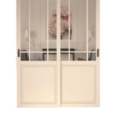 Шкаф-купе 1700 серии NEW CLASSIC K4+K4+B2+PL4 (2 ящика+F обр. штанга) профиль «Капучино» в Нижневартовске - nizhnevartovsk.mebel24.online | фото 15