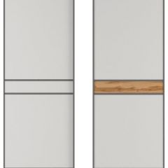 Шкаф-купе 2100 серии SOFT D4+D4+D4+B22+PL1 (по 2 ящика лев/прав+1штанга) профиль «Графит» в Нижневартовске - nizhnevartovsk.mebel24.online | фото 10