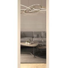 Шкаф-купе 2150 серии NEW CLASSIC K1+K1+K1+B22+PL4 (по 2 ящика лев/прав+F обр.штанга) профиль «Капучино» в Нижневартовске - nizhnevartovsk.mebel24.online | фото 8