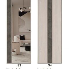 Шкаф-купе 2250 серии SILVER S5+S1+S5 B22+PL2 (по 2 ящика лев/прав+1 штанга+1 полка) профиль «Серебро» в Нижневартовске - nizhnevartovsk.mebel24.online | фото 11