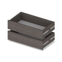 МАРТИН Шкаф-купе с зеркалом Анкор темный (2200*450) М422 в Нижневартовске - nizhnevartovsk.mebel24.online | фото 3