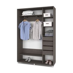 РОЛАНД Шкаф-купе Анкор темный (450*1500) Р451 в Нижневартовске - nizhnevartovsk.mebel24.online | фото 4