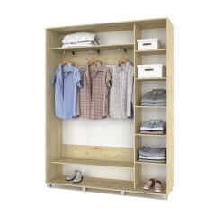 РОЛАНД Шкаф-купе с зеркалом Ирландский дуб (450*1700) Р472 в Нижневартовске - nizhnevartovsk.mebel24.online | фото 2