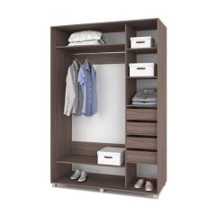 РОЛАНД Шкаф-купе Шимо темный (600*1500) Р651 в Нижневартовске - nizhnevartovsk.mebel24.online | фото 4