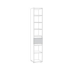 Шкаф с ящиком 13.202 Сидней в Нижневартовске - nizhnevartovsk.mebel24.online | фото 2