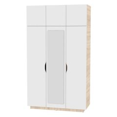 Шкаф с зеркалом "Аврора (H21_M)" в Нижневартовске - nizhnevartovsk.mebel24.online | фото