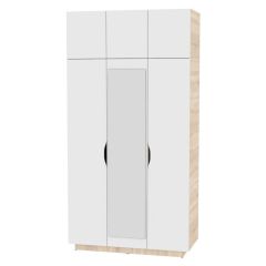 Шкаф с зеркалом "Аврора (H23_M)" в Нижневартовске - nizhnevartovsk.mebel24.online | фото