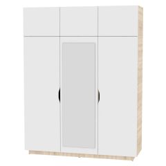 Шкаф с зеркалом "Аврора (H29_M)" в Нижневартовске - nizhnevartovsk.mebel24.online | фото 3