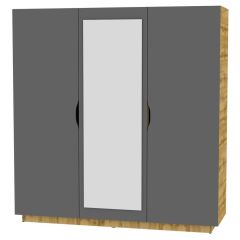 Шкаф с зеркалом "Аврора (H30_M)" в Нижневартовске - nizhnevartovsk.mebel24.online | фото 19