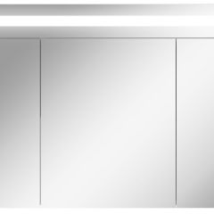 Шкаф-зеркало Аврора 100 с подсветкой LED Домино (DV8012HZ) в Нижневартовске - nizhnevartovsk.mebel24.online | фото