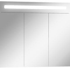 Шкаф-зеркало Аврора 80 с подсветкой LED Домино (DV8009HZ) в Нижневартовске - nizhnevartovsk.mebel24.online | фото