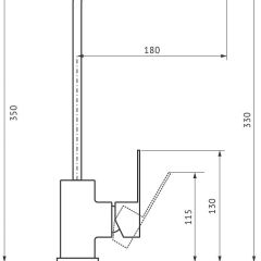 Смеситель MS-012 в Нижневартовске - nizhnevartovsk.mebel24.online | фото 2