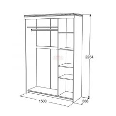 Спальный гарнитур Ольга-13 (модульный) в Нижневартовске - nizhnevartovsk.mebel24.online | фото 23