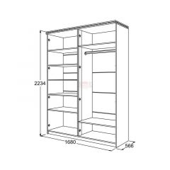 Спальный гарнитур Ольга-13 (модульный) в Нижневартовске - nizhnevartovsk.mebel24.online | фото 31