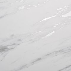 Стол BELLUNO 160 MARBLES KL-99 Белый мрамор матовый, итальянская керамика/ белый каркас, ®DISAUR в Нижневартовске - nizhnevartovsk.mebel24.online | фото 9