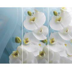 Стол Бостон-3 (Белая Орхидея) 1100/1420*700, опора Брифинг в Нижневартовске - nizhnevartovsk.mebel24.online | фото 2