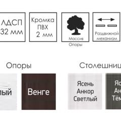 Стол раскладной Ялта-2 (опоры массив резной) в Нижневартовске - nizhnevartovsk.mebel24.online | фото 4