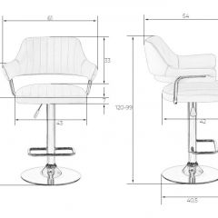 Стул барный DOBRIN CHARLY LM-5019 (черный) в Нижневартовске - nizhnevartovsk.mebel24.online | фото 2