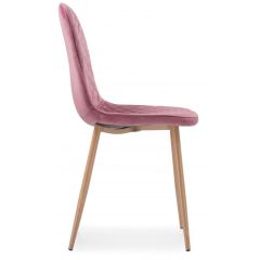 Стул на металлокаркасе Capri pink / wood в Нижневартовске - nizhnevartovsk.mebel24.online | фото 3