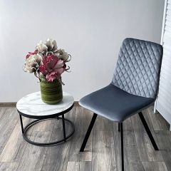 Стул DAIQUIRI BLUVEL-06 BLUE, велюр М-City в Нижневартовске - nizhnevartovsk.mebel24.online | фото 3