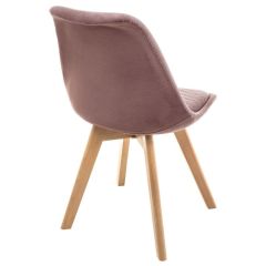 Стул деревянный Bonuss light purple / wood в Нижневартовске - nizhnevartovsk.mebel24.online | фото 3