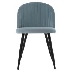 Стул на металлокаркасе Gabi 1 light blue / black в Нижневартовске - nizhnevartovsk.mebel24.online | фото 3