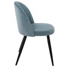 Стул на металлокаркасе Gabi 1 light blue / black в Нижневартовске - nizhnevartovsk.mebel24.online | фото 4