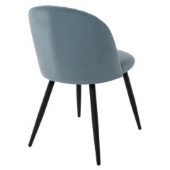 Стул на металлокаркасе Gabi 1 light blue / black в Нижневартовске - nizhnevartovsk.mebel24.online | фото 5