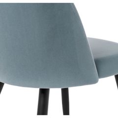 Стул на металлокаркасе Gabi 1 light blue / black в Нижневартовске - nizhnevartovsk.mebel24.online | фото 8