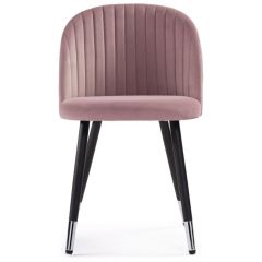 Стул на металлокаркасе Gabi light purple / black в Нижневартовске - nizhnevartovsk.mebel24.online | фото 2