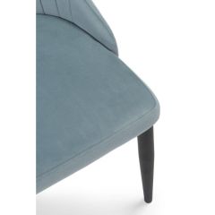 Стул на металлокаркасе Kora light blue / black в Нижневартовске - nizhnevartovsk.mebel24.online | фото 7