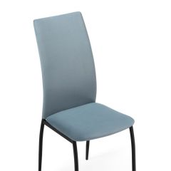 Стул на металлокаркасе Tod light blue / black в Нижневартовске - nizhnevartovsk.mebel24.online | фото 9