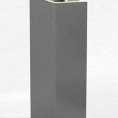 Угловое соединение для цоколя 135 гр. h150 мм (Алюминий, Белый, Черный, Сономаый) в Нижневартовске - nizhnevartovsk.mebel24.online | фото