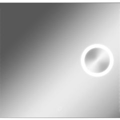Зеркало Cosmo 100 alum (линза) с подсветкой Sansa (SCL1026Z) в Нижневартовске - nizhnevartovsk.mebel24.online | фото