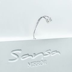 Зеркало Gia 75 white с подсветкой Sansa (SGa1044Z) в Нижневартовске - nizhnevartovsk.mebel24.online | фото 5