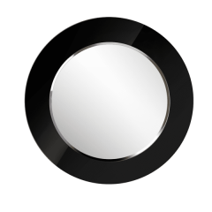 Зеркало круглое черный (РМ/02) в Нижневартовске - nizhnevartovsk.mebel24.online | фото