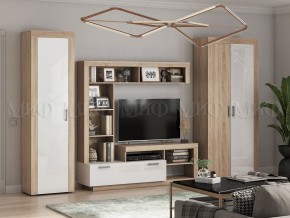 Ангара Пенал (Белый глянец/Сонома) в Нижневартовске - nizhnevartovsk.mebel24.online | фото 3