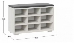 Банкетка-стеллаж для обуви Тип 10 в Нижневартовске - nizhnevartovsk.mebel24.online | фото 4